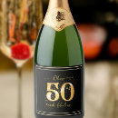 Search for gold black wine labels Birthday party