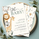 Search for jungle invitations Zebra