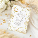 Search for moon and stars bridal shower invitations Bride