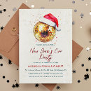 Search for disco ball holiday invitations Trendy