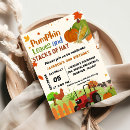 Search for pumpkin farm birthday invitations Tractor