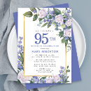 Search for 95th birthday invitations Elegant