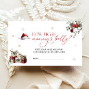Search for santa baby invitations Snowflakes