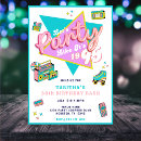 Search for 90s invitations Colorful