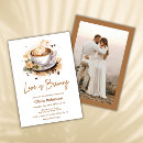 Search for autumn bridal brunch invitations Cheers to love