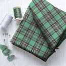 Search for red and black plaid fabric Green