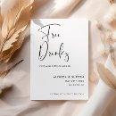 Search for free drinks save the dates Simple