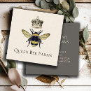 Search for crown business cards Queen bee