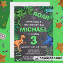Search for boy birthday invitations Jungle