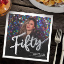 Search for silver napkins Fifty