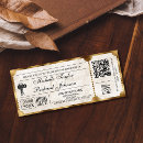 Search for vintage ticket wedding invitations Theater
