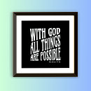 Search for nothing is impossible with god posters Religious