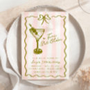 Search for martini glass invitations Whimsical
