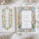 Search for tulip wedding invitations Vintage floral