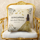 Search for floral pillows 15th birthday keepsake