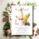 Search for cocktail holiday invitations Making spirits bright