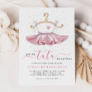 Search for ballet invitations Watercolor
