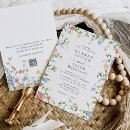 Search for wildflower wedding invitations Spring summer fall