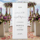 Search for rehearsal dinner banners The night before
