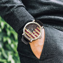 Search for red white and blue watches Usa