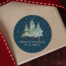 Search for blue christmas stickers Snow