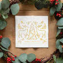 Search for scandinavian christmas napkins Reindeer