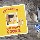 Search for funny graduation napkins One smart cookie