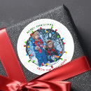 Search for christmas photo stickers Colorful
