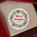 Search for elegant christmas stickers Wreath