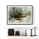 Search for vintage winter scene posters Landscape