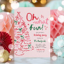 Search for oh what fun holiday invitations Holiday cocktail party