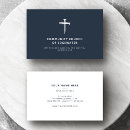 Search for minister business cards Religious