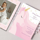 Search for unicorn 2nd birthday invitations Pastel