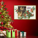 Search for vintage christmas posters Kitten