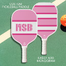 Search for pink pickleball paddles Monogram monogrammed
