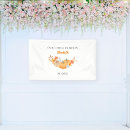 Search for pumpkin birthday banners Watercolor
