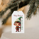 Search for elf gift tags From santa