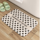 Search for whimsical bath mats Black