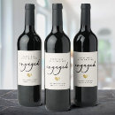 Search for engagement wine labels Elegant