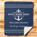 Search for nautical blankets Captain
