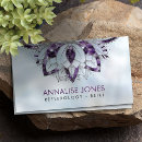 Search for purple lotus business cards Healing