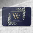Search for navy blue gold bath mats Stylish