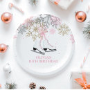 Search for pink snowflake plates Snowflakes