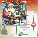 Search for santa claus naughty list cards North pole