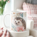 Search for hedgehog mugs Floral