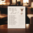 Search for bridal trivia games Bridal shower activities