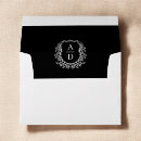 Search for monogram envelopes Modern elegant