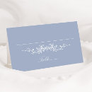 Search for dusty blue place cards Toile de jouy