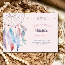 Search for dream catcher invitations Bohemian