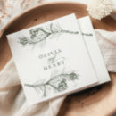 Search for rustic wedding napkins Forest